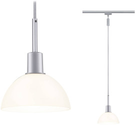 Lampa sufitowa, podwieszana Paulmann Sarrasani 96972 E14 chrom (matowy), opal