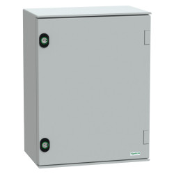 Szafka ścienna rozdzielcza 430 mm 330 mm 200mm Poliester wzmacniany włóknem szklanym Schneider Electric, z drzwiami