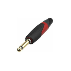 Neutrik NP2XX-SILENT Silent Jack Plug Straight 6.35mm Gold Plated