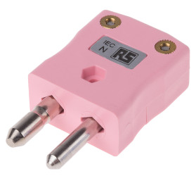 Złącze termoparowe Złącze termoparowe RS PRO do Termopara typu N Standardowy