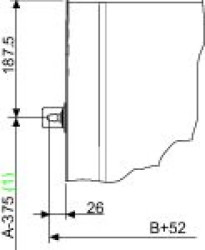 Zestaw uchwytów do mocowania do ściany dla PLA lub PLAT (4 lub 6 uchwytów) NSYFMPLA