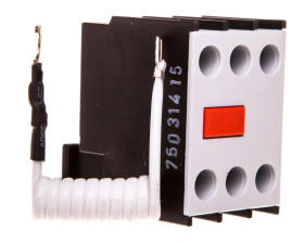 Blok styków pomocniczych z kompletem (6szt.) rezystorów tłumiących do styczników BFK09-38 11G460