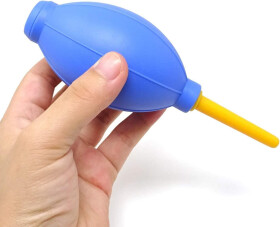 Hand Air Blower - for Cleaning Cell Phones and Electronics - Long Nozzle