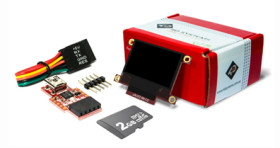 Zestaw startowy wyświetlacza OLED 0.96cal Biały macierz pasywna 96 x 64pikseli 4D Systems Matryca Szeregowe