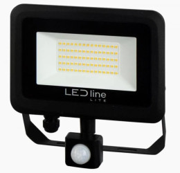 Projektor Naświetlacz Halogen LED line PHOTON 50W 4000K 5000lm z czujnikiem IP65 3 lata gwar.