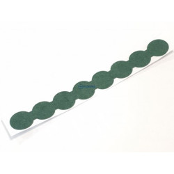 Podkładka izolująca do 18650 rząd 8 sztuk