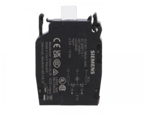 Oprawka blok LED 3 kolory czerwony-żółty-zielony 24V AC-DC montaż czołowy przył śrubowe SIRIUS ACT 3SU1401-1BB24-1AA0