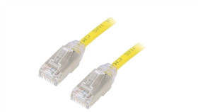 Stp28x3myl Patch Cord F/Utp,Tx6a-28™ 6A Drut Cu Lszh Żółty 3M 28Awg