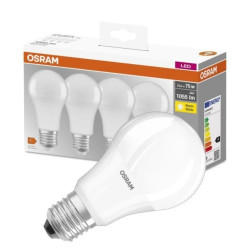 4PAK Żarówka LED E27 A60 11W = 75W 1055lm 2700K Ciepła 300 OSRAM