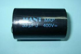 33uF/400V AUDIO KOND.MKP MANT
