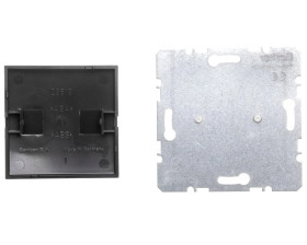 Berker B1/B3/B7 Zaślepka z elemetem centralnym antracyt 10091606