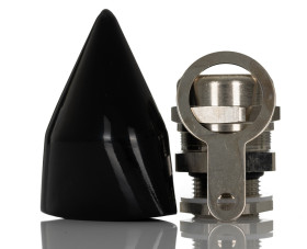 Zestaw dławnicy kablowej gwint M25 mosiężna min. średnica kabla 14mm max. średnica kabla 20mm +100°C IP66, IP68