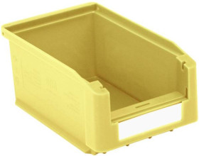BITO Lagertechnik 383908 Skrzynka magazynowa nadaje się na żywność (S x W x G) 103 x 75 x 160 mm żółty 40 szt.