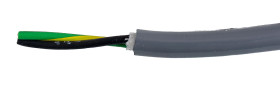 Control Cable liczba żył 2 0,33 mm² Nieekranowany Alpha Wire średnica zew 4.37mm Szary
