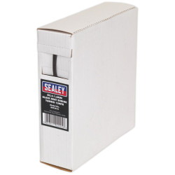 Sealey HST3215 Heat Shrink Tubing Black &#xD8;3.2-1.6mm 15m