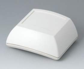 ABS enclosure, (L x W x H) 80 x 96 x 44 mm, gray white (RAL 9002), IP54, B7005107