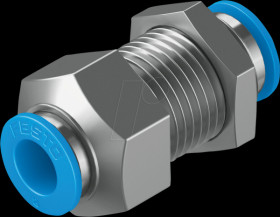 130642 Connector, Schott, hose outer diameter 8 mm &lt;&gt; diameter 8 mm