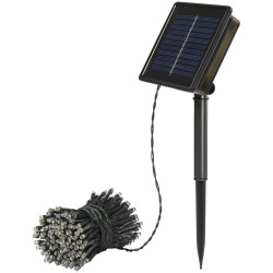 Sygonix SY-5596928 Solar fairy Light LED monochrome black/green Outdoor use.