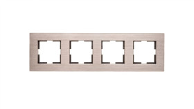 Artline Ramka 4-Krotna Aluminium, Kolor Brązowy / 92182304