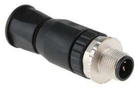 Złącze wielostykowe przemysłowe 5-pinowe M12 Montaż na kablu Wtyczka HARTING