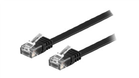 F.U/Utp6-Cu-150Bk Patch Cord U/Utp 6 Linka Cu Pvc Czarny 15M 32Awg