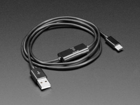 Adafruit USB Type C Cable with Data/Charge Switch