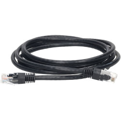 TruConnect TRUP62.0BK 2mtr CAT 6 UTP PVC Full Copper Patch Lead - Black