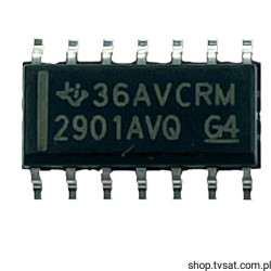 LM2901AVQDRG4Q1 Quad Comparators SMD-SO14 TI