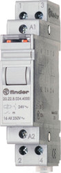Current-surge relay, 2 Form A (N/O), 16 A, 250 V, 20.24.8.012.4000