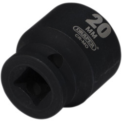 Draper 20168 Hi-TORQ&#xAE; Impact Socket, 3/4&quot; Sq. Dr., 20mm