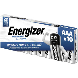Energizer E301535901 Ultimate FR03 AAA Battery Lithium 1250 mAh 1.5V 10 pc(s)
