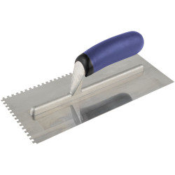 Vitrex 102970 Professional Notched Adhesive Trowel 4mm S/Steel 11 x 4.1/2in
