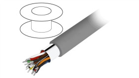 5476C-Sl005 Przewód Na Rolce 30,5M Alpha Essential 6X2x24awg Pvc Ciemnoszary...