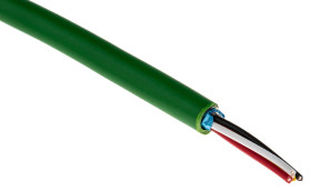 Wielożyłowy kabel przemysłowy 0,5 mm² 4 -rdzeniowy Ekranowany 20 AWG AWG PVC 300 V