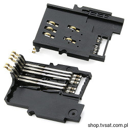 C70710M0060682 C707A Lock for Cards SIM AMPHENOLDE