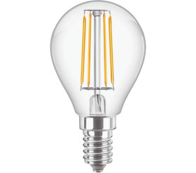 Żarówka LEDCorePro 4.3W zamiennik 40W 470lm 2700K LEDLusterND4.3-40W E14 827P45CLG Szkło przezroczyste 2 lata gwar