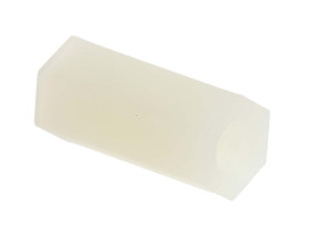Kołek dystansowy gwint M3 x M3 długość 12.7mm Nylon 66 Żeński/żeński Sześciokątny RS PRO