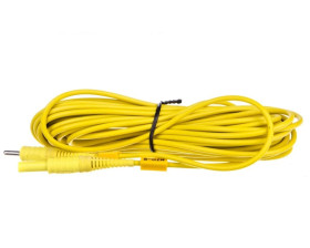 Przewód pomiarowy 10m żółty /wtyki bananowe/ (MZC-2) WAPRZ010YECC