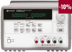 Zasilacz laboratoryjny 0 → 50V 4A Keysight Technologies 175W Programowalny zasilacz DC