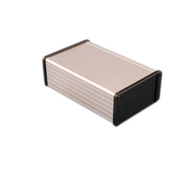 Hammond 1457N1601EBK Extruded Enclosure RFI 160 x 104 x 55 Black