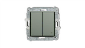 Icon Mechanizm Łącznika Jednobiegunowego Ze Schodowym (Wspólne Zasilanie)...