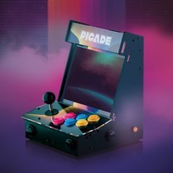 Picade - zestaw do budowy automatu do gier retro z wyświetlaczem 10&quot; i licencją PICO-8