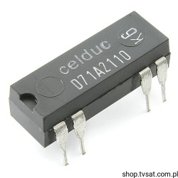 D71A2110 Reed Relay 5VDC 0.25A THT CELDUC