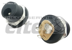 Gniazdo zasilacza 2,1/5,5 do obudowy