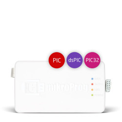 Programator USB MikroElektronika PIC10, PIC12, PIC16, PIC18, dsPIC30/33, PIC24 i PIC32 Programator uniwersalny