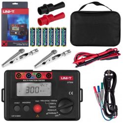 Miernik wielofunkcyjny z pomiarem rezystancji izolacji tester cyfrowy LCD do instalacji elektrycznych UNI-T UT526