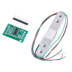 MODUŁ TENSOMETR BELKA TENSOMETRYCZNA 5KG + MODUŁ ADC HX711