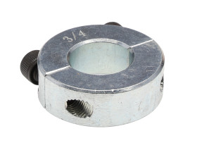 Pierścień osadczy, mocowanie: Śruba zaciskowa, śred. wału: 0.75cal, Stal