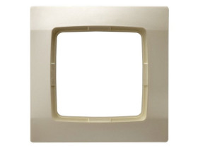 KARO Ramka 1 pojedyncza ecru perłowy R-1S/42 OSPEL