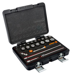 Zestaw nasadek rozmiar napędu 3/8 cala elementy: 22 Bahco